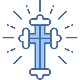 cross two color icon
