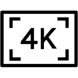 4k линия иконка