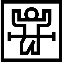 weightlifting line icon