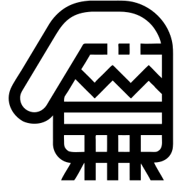 mitaine ligne icône
