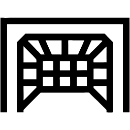 soccer goal line icon