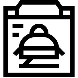 Tasche line Icon