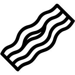 熏肉 线条 图标