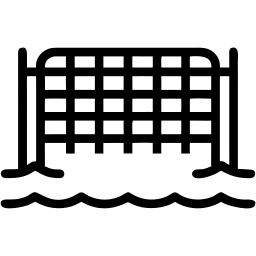 copertura della piscina linea icona