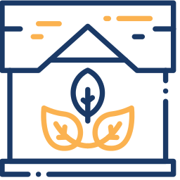 greenhouse two color icon