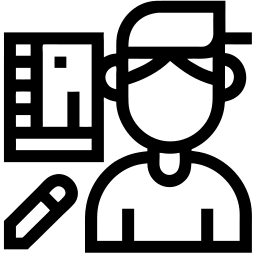designer line icône