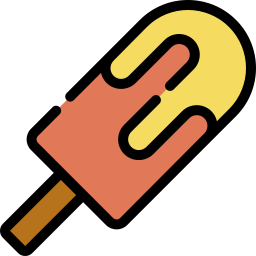 popsicle lineal color icon