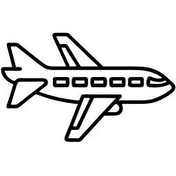 طائرة خط أيقونة
