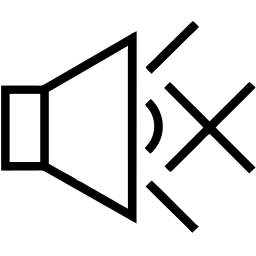 mute line icon