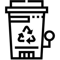 回收利用 线条 图标