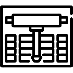 贮存 线条 图标