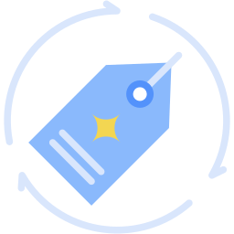 Marketing flach Icon