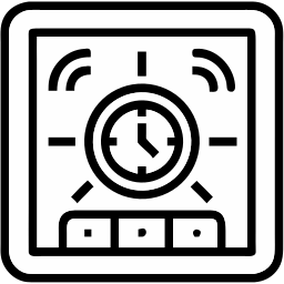 警报 线条 图标
