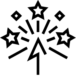 Feier linie Icon