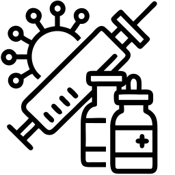 疫苗 线条 图标