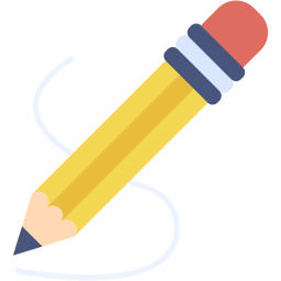 pencil flat icon