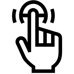 触碰 线条 图标