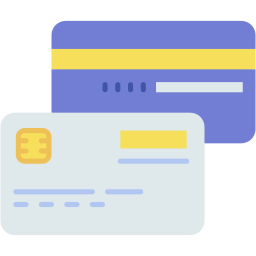 credit card flat icon