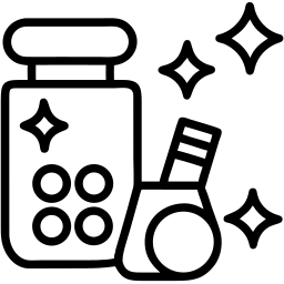 beauty serum line icon