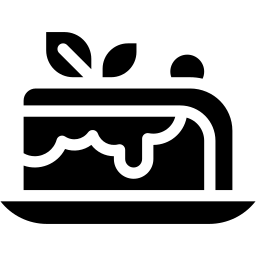 Nachtisch gefüllt Icon