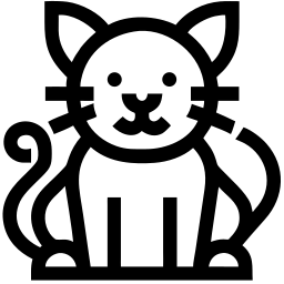 猫 线条 图标