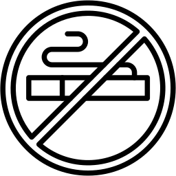 禁止抽烟 line 图标