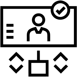 user profile line icon