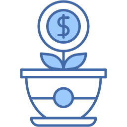 investment two color icon