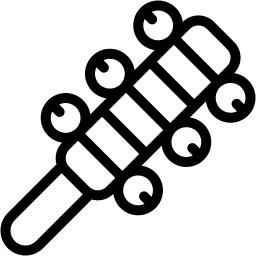 rattle line icon