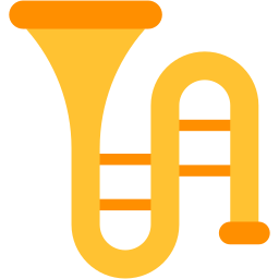 tuba flat icon