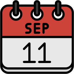 calendar lineal color icon