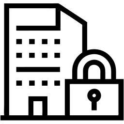 安全 线条 图标