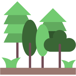 forest flat icon
