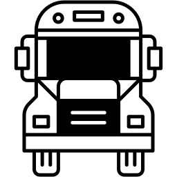 Schulbus duotone Icon