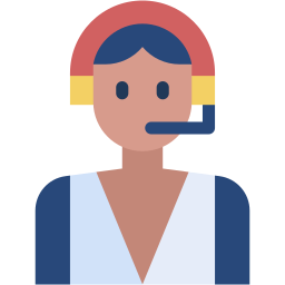 customer support flat icon