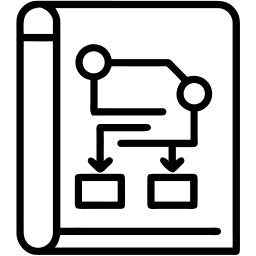 workflow line icon