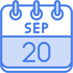 calendar two-color icon