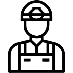 engineer line icon