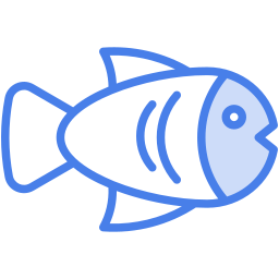 fish two color icon