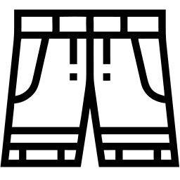 shorts line icon