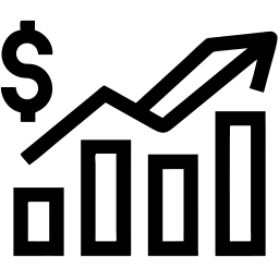 Wachstum linie Icon