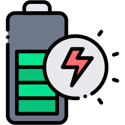 energy lineal color icon