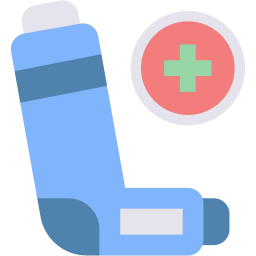 inhaler flat icon