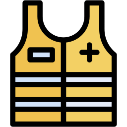 vest lineal color icon