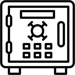 آمن خط أيقونة