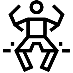 saltare linea icona