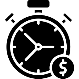 stopwatch terisi ikon