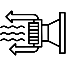 airflow line icon