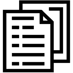 文件 线条 图标