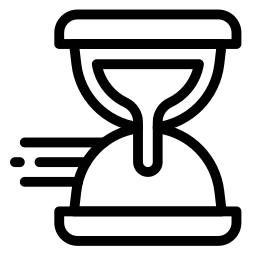 Sanduhr linie Icon